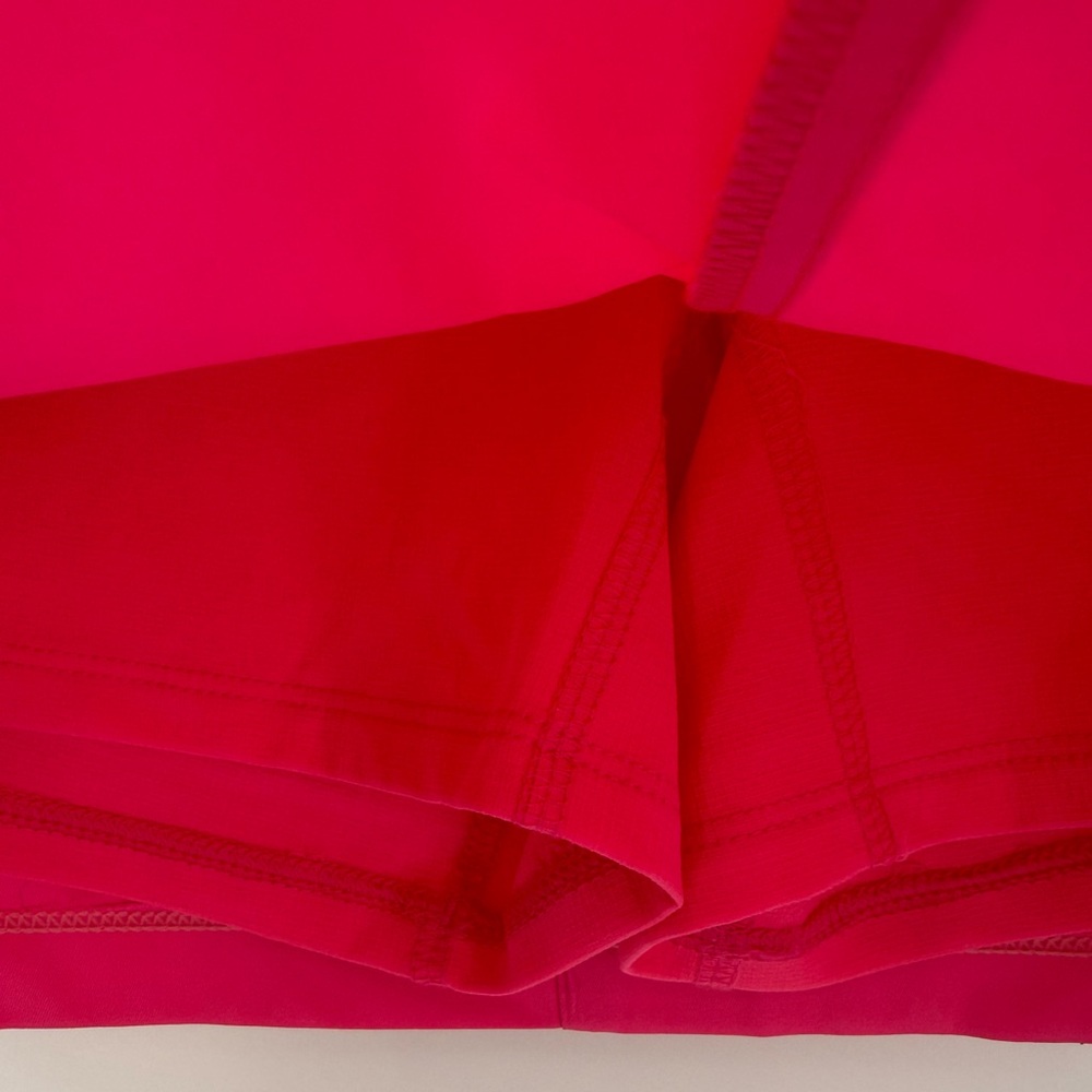 Adidas Hot Pink Athletic Mini Skirt High-Waisted Golf-Tennis Skort Style Sise 2 - Picture 10 of 15